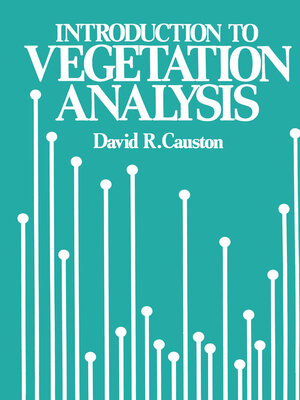 cover image of An Introduction to Vegetation Analysis